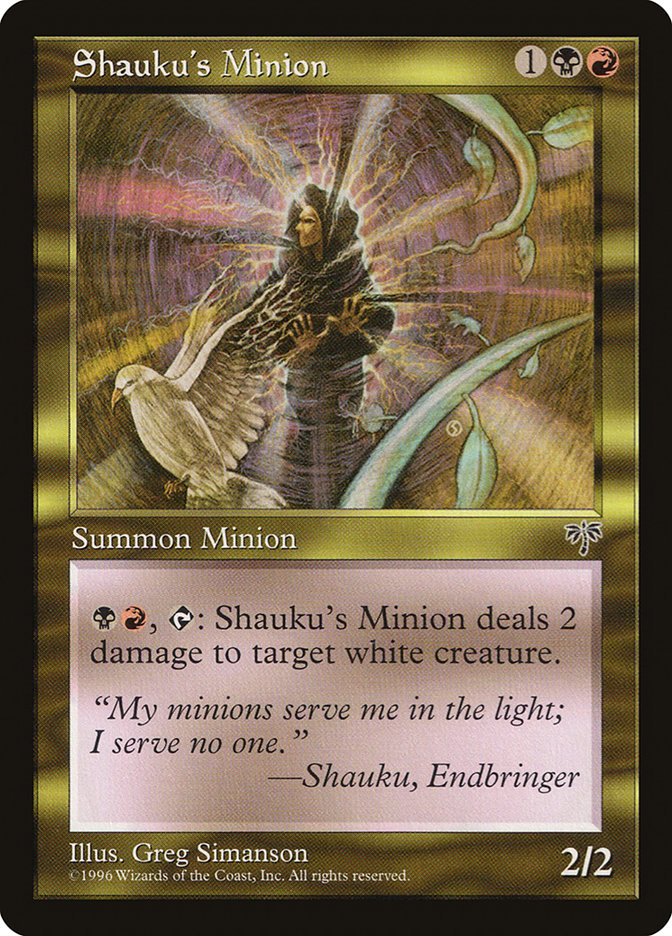 MTG: Mirage 283: Shaukus Minion 