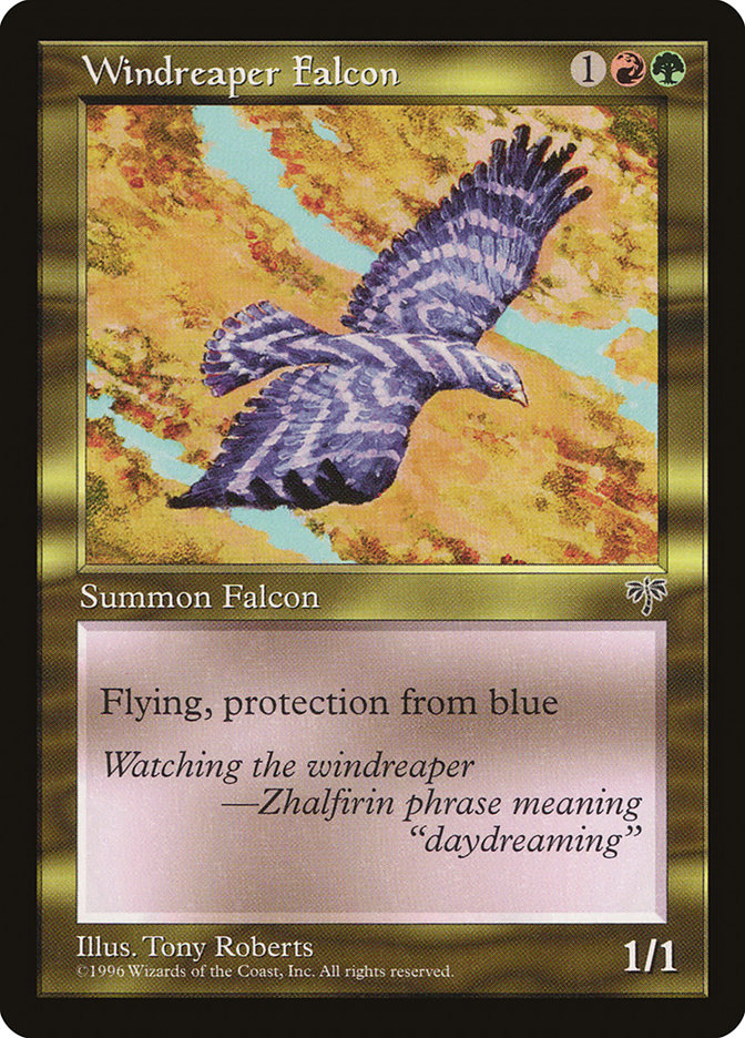 MTG: Mirage 289: Windreaper Falcon 