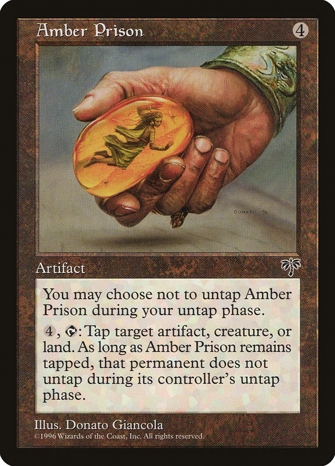 MTG: Mirage 292: Amber Prison 