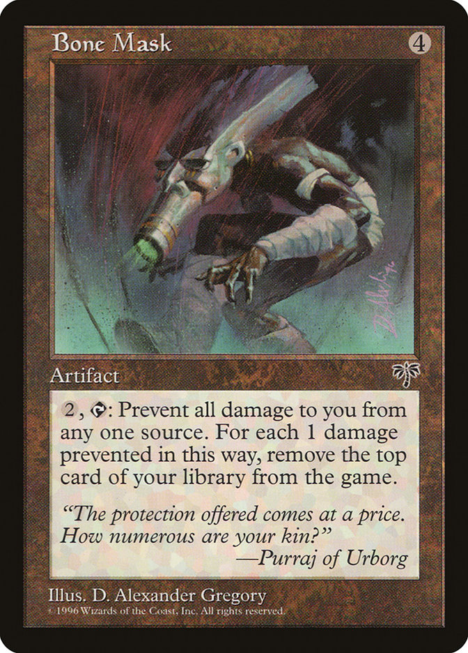 MTG: Mirage 295: Bone Mask 