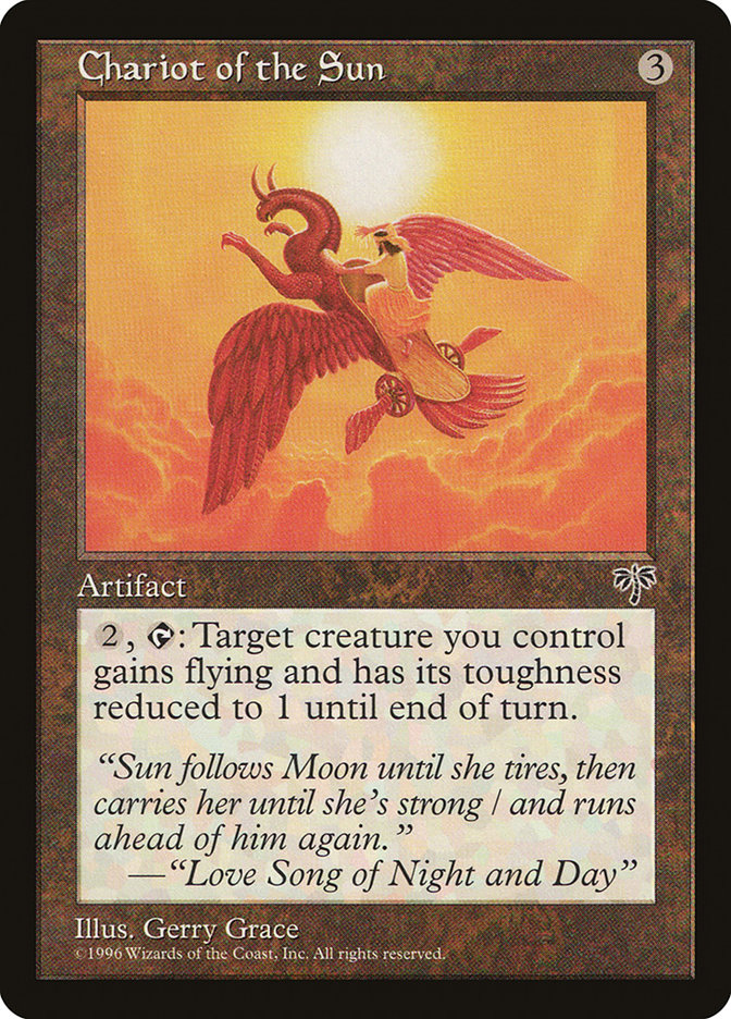 MTG: Mirage 297: Chariot of the Sun 