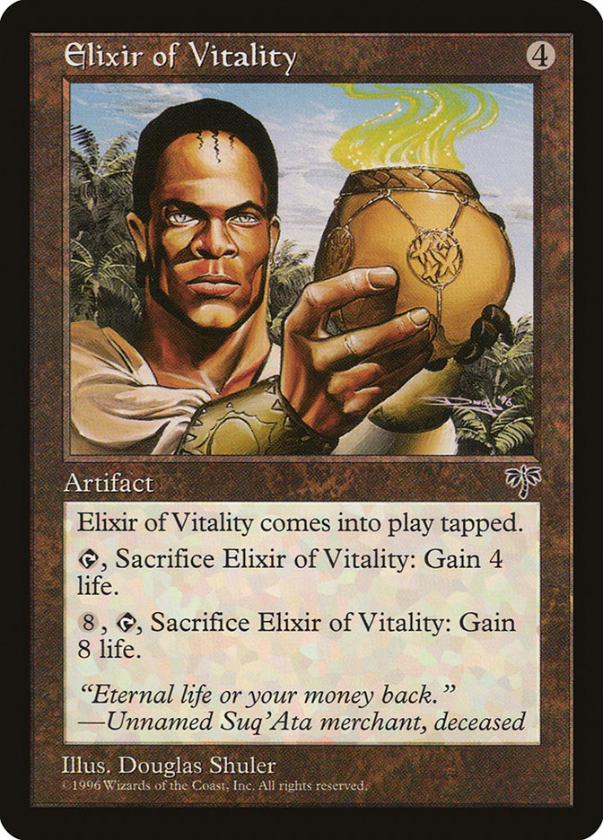 MTG: Mirage 300: Elixir of Vitality 