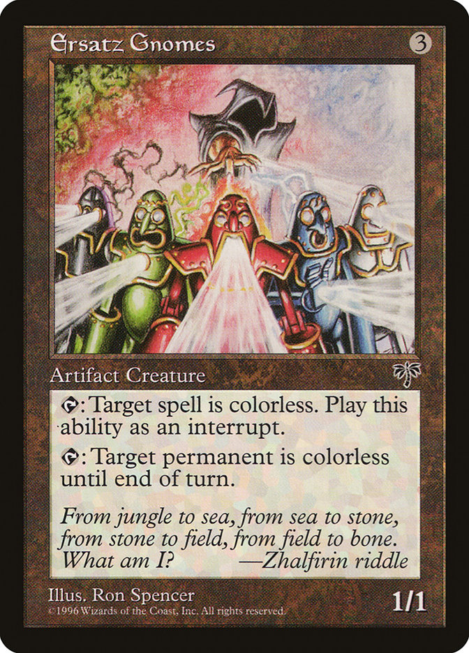 MTG: Mirage 301: Ersatz Gnomes 