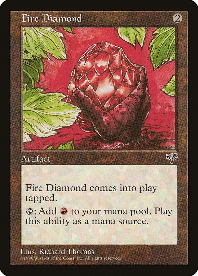MTG: Mirage 302: Fire Diamond 
