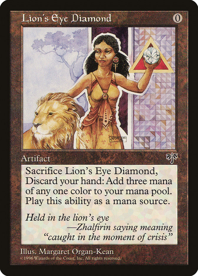 Magic: Mirage 307: Lions Eye Diamond 