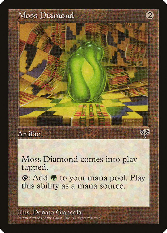 MTG: Mirage 312: Moss Diamond 
