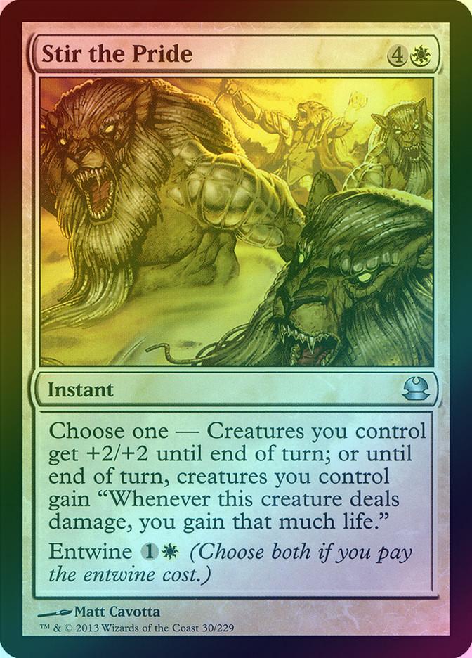 MTG: Modern Masters 030: Stir the Pride (FOIL) 