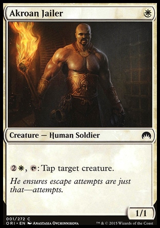 MTG: Origins 001: Akroan Jailer 