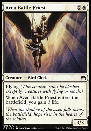 MTG: Origins 006: Aven Battle Priest 