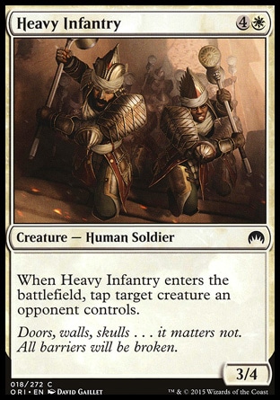 MTG: Origins 018: Heavy Infantry 