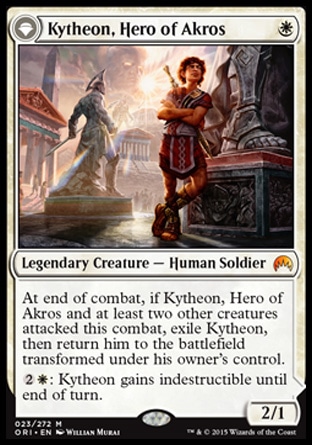 Magic: Origins 023: Kytheon, Hero of Akros // Gideon, Battle-Forged 