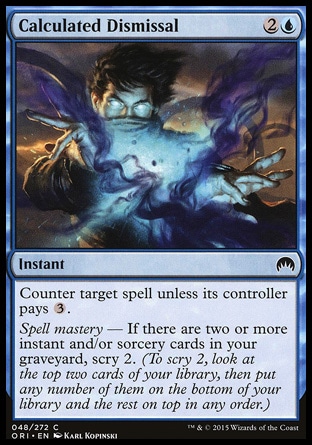 MTG: Origins 048: Calculated Dismissal 