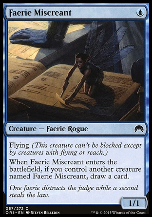 MTG: Origins 057: Faerie Miscreant 