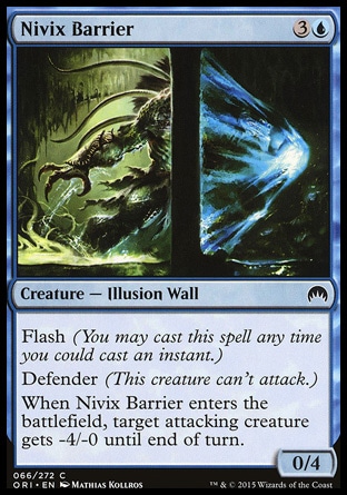 MTG: Origins 066: Nivix Barrier 