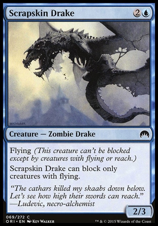 MTG: Origins 069: Scrapskin Drake 