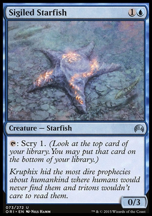 MTG: Origins 073: Sigiled Starfish 