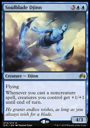 MTG: Origins 075: Soulblade Djinn 