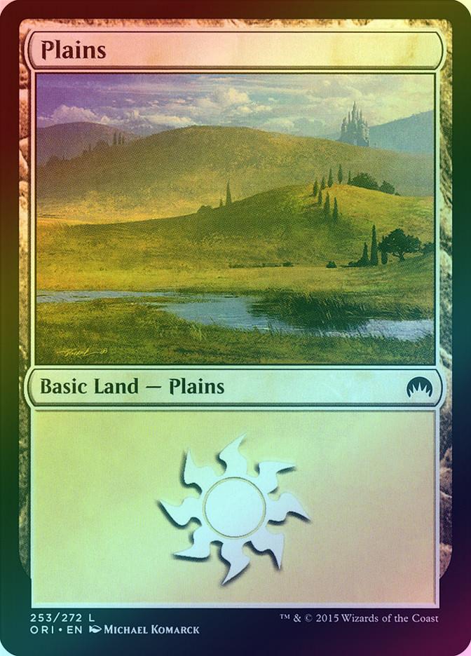 MTG: Origins 253: Plains (FOIL) 