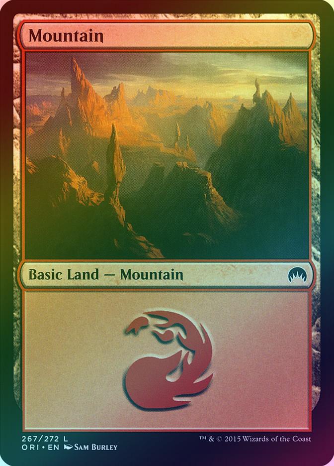 MTG: Origins 267: Mountain (FOIL) 