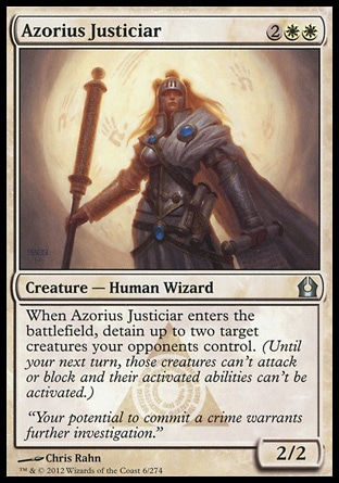 MTG: Return to Ravnica 006: Azorius Justiciar 