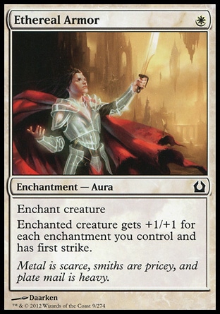 MTG: Return to Ravnica 009: Ethereal Armor 