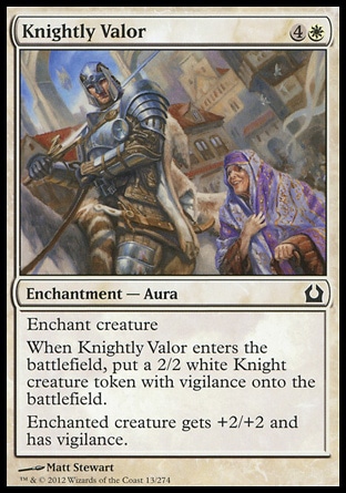 MTG: Return to Ravnica 013: Knightly Valor 