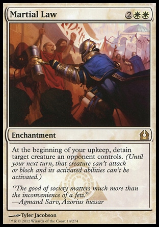 MTG: Return to Ravnica 014: Martial Law 