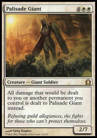 MTG: Return to Ravnica 015: Palisade Giant 