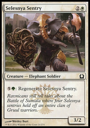 MTG: Return to Ravnica 021: Selesnya Sentry 