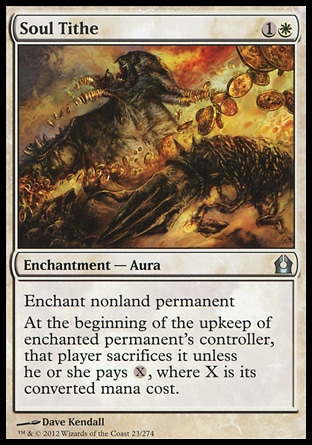MTG: Return to Ravnica 023: Soul Tithe 