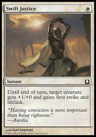 MTG: Return to Ravnica 026: Swift Justice 