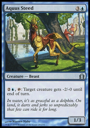MTG: Return to Ravnica 029: Aquus Steed 