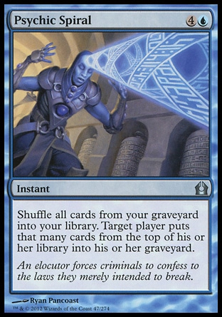 MTG: Return to Ravnica 047: Psychic Spiral 