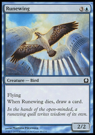 MTG: Return to Ravnica 048: Runewing 