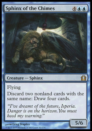 MTG: Return to Ravnica 052: Sphinx of the Chimes 