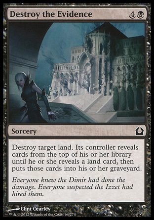 MTG: Return to Ravnica 064: Destroy the Evidence 