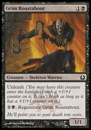 MTG: Return to Ravnica 068: Grim Roustabout 