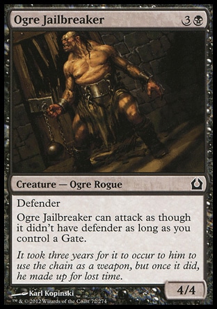 MTG: Return to Ravnica 072: Ogre Jailbreaker 