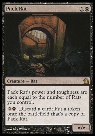 MTG: Return to Ravnica 073: Pack Rat - Foil 