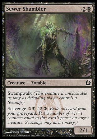 MTG: Return to Ravnica 075: Sewer Shambler 