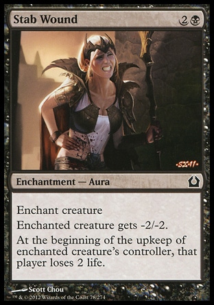 MTG: Return to Ravnica 078: Stab Wound 