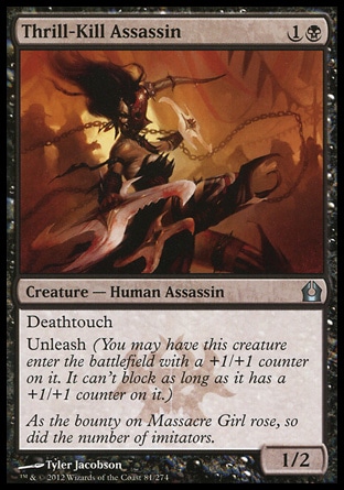MTG: Return to Ravnica 081: Thrill-Kill Assassin - Foil 
