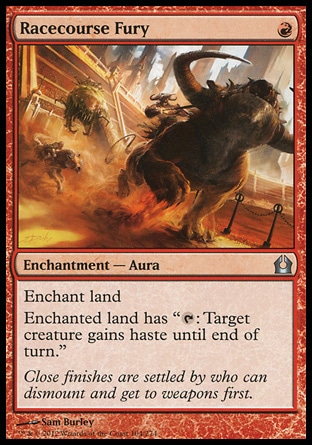 MTG: Return to Ravnica 104: Racecourse Fury 