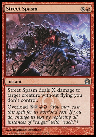 MTG: Return to Ravnica 106: Street Spasm 