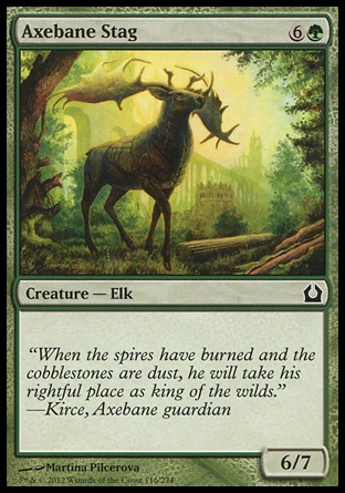 MTG: Return to Ravnica 116: Axebane Stag 