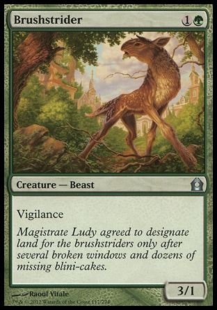 MTG: Return to Ravnica 117: Brushstrider 