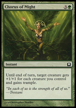 MTG: Return to Ravnica 119: Chorus of Might 