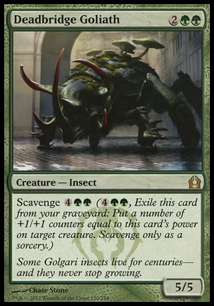 MTG: Return to Ravnica 120: Deadbridge Goliath - Prerelease Foil 