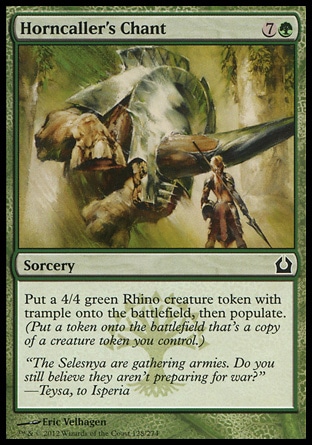 MTG: Return to Ravnica 128: Horncallers Chant 