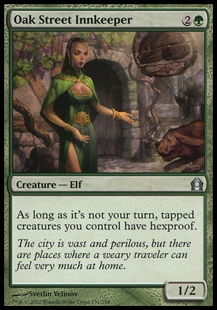 MTG: Return to Ravnica 131: Oak Street Innkeeper - Foil 